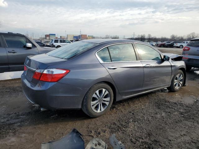 1HGCR2F30EA283714 - 2014 HONDA ACCORD LX SILVER photo 3