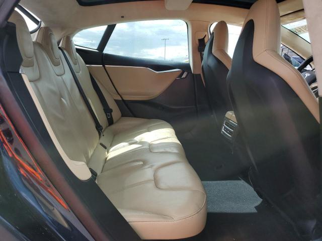 5YJSA1S1XEFP38088 - 2014 TESLA MODEL S ლურჯი ფოტო 10