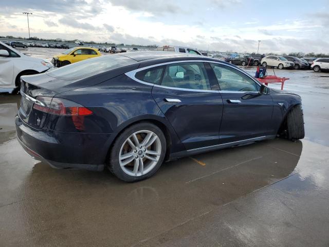 5YJSA1S1XEFP38088 - 2014 TESLA MODEL S ლურჯი ფოტო 3