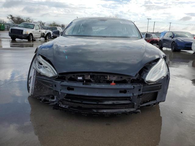 5YJSA1S1XEFP38088 - 2014 TESLA MODEL S ლურჯი ფოტო 5