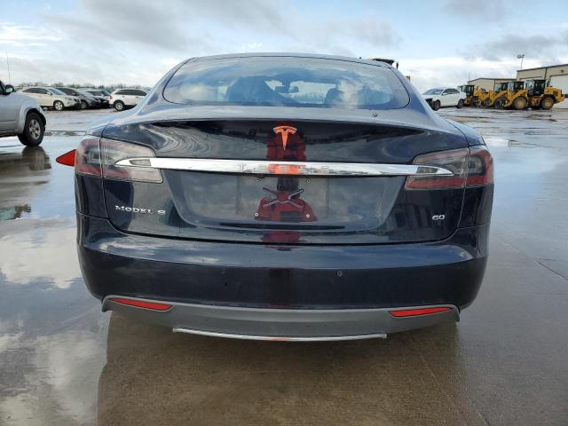 5YJSA1S1XEFP38088 - 2014 TESLA MODEL S ლურჯი ფოტო 6