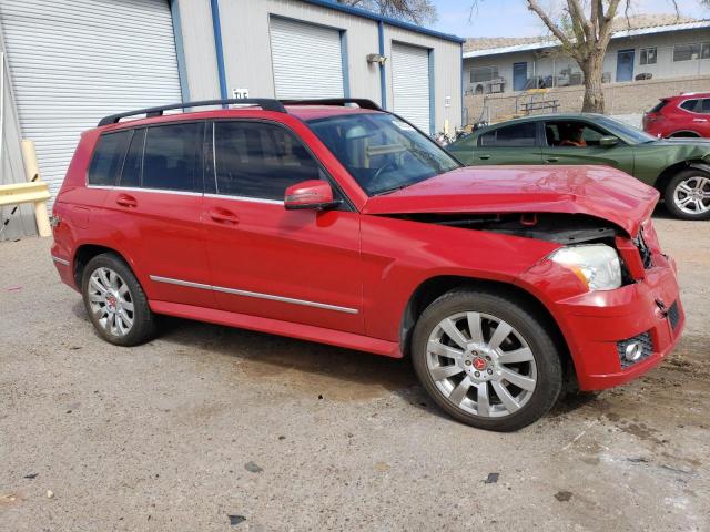 WDCGG8HB9AF315810 - 2010 MERCEDES-BENZ GLK 350 4MATIC RED photo 4