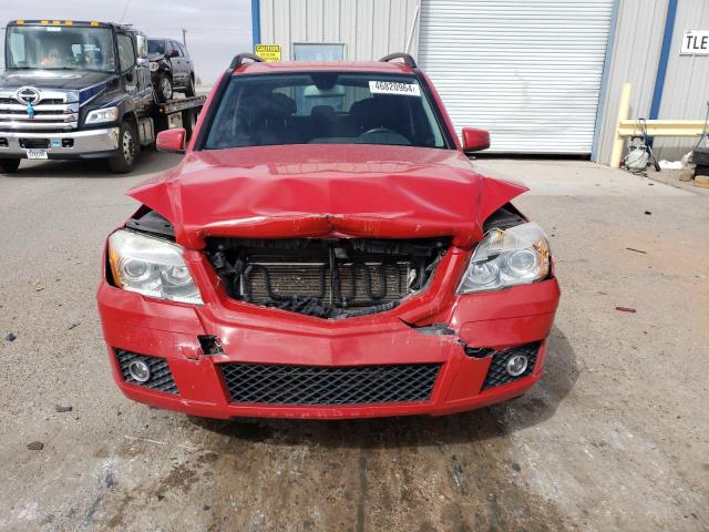 WDCGG8HB9AF315810 - 2010 MERCEDES-BENZ GLK 350 4MATIC RED photo 5