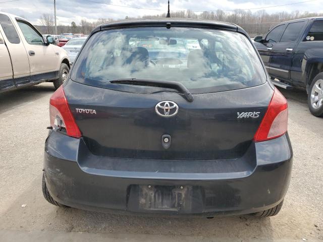 JTDJT923885191057 - 2008 TOYOTA YARIS BLACK photo 6