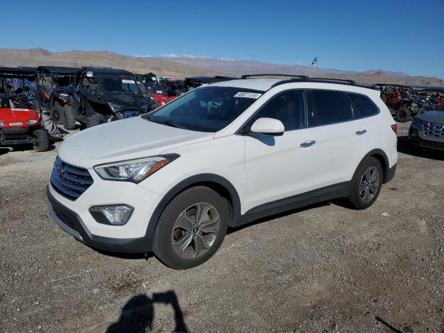 KM8SM4HFXFU096519 - 2015 HYUNDAI SANTA FE GLS WHITE photo 1