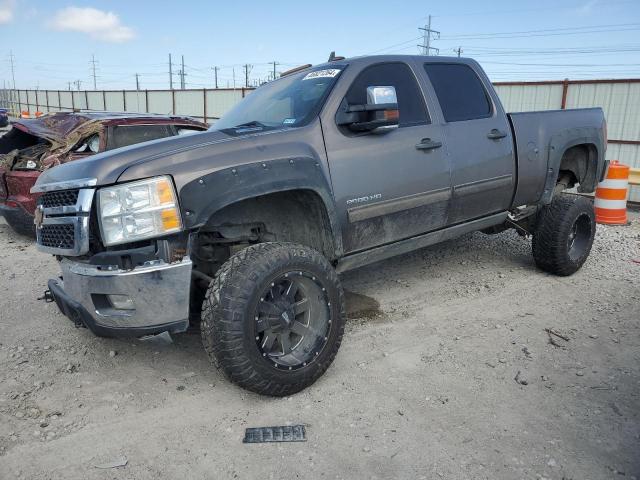 1GC1KXC81EF142404 - 2014 CHEVROLET SILVERADO K2500 HEAVY DUTY LT GRAY photo 1