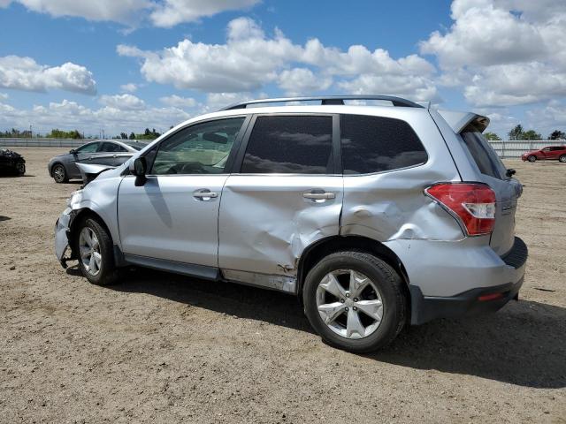 JF2SJARC3GH440378 - 2016 SUBARU FORESTER 2.5I LIMITED SILVER photo 2