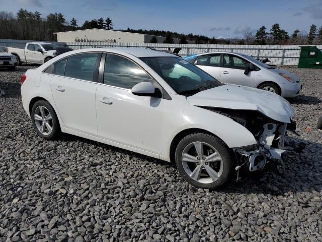 1G1PE5SB6F7162123 - 2015 CHEVROLET CRUZE LT WHITE photo 4