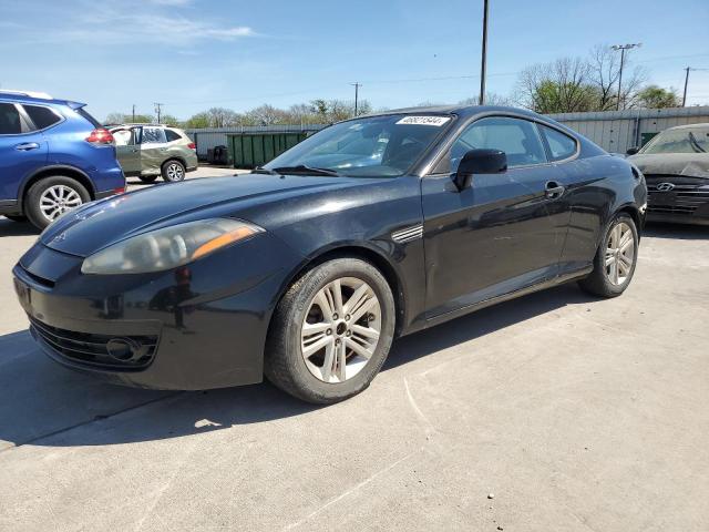 KMHHM66D98U294812 - 2008 HYUNDAI TIBURON GS BLACK photo 1