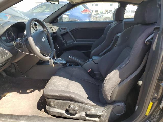 KMHHM66D98U294812 - 2008 HYUNDAI TIBURON GS BLACK photo 7