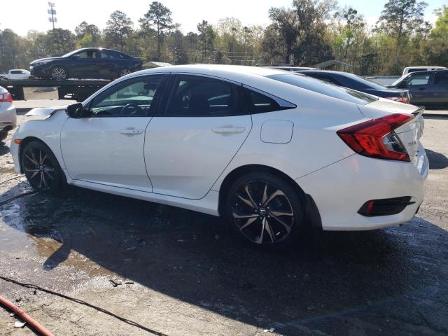 19XFC2F85KE029224 - 2019 HONDA CIVIC SPORT WHITE photo 2