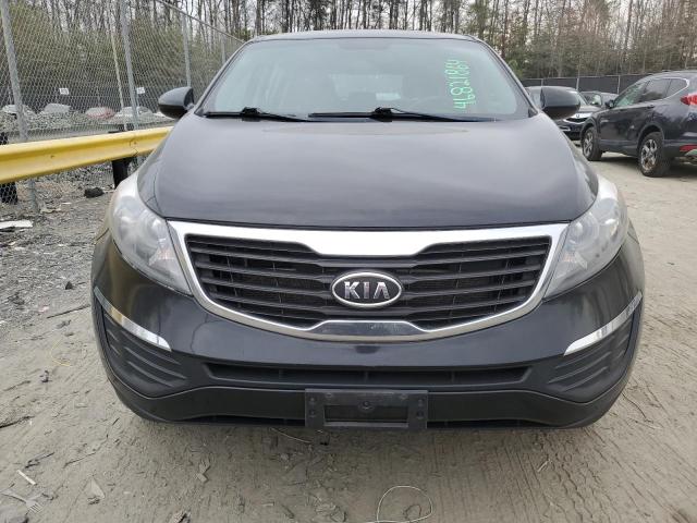 KNDPB3A29C7190225 - 2012 KIA SPORTAGE BASE BLACK photo 5