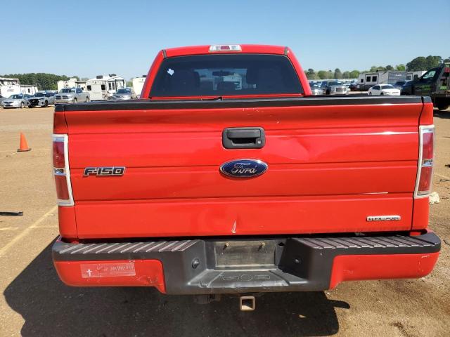 1FTFX1CF2DFD82112 - 2013 FORD F150 SUPER CAB RED photo 6