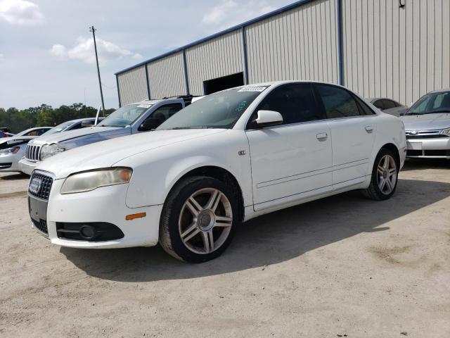 WAUAF78E08A031733 - 2008 AUDI A4 2.0T WHITE photo 1