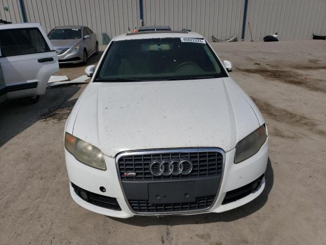 WAUAF78E08A031733 - 2008 AUDI A4 2.0T WHITE photo 5