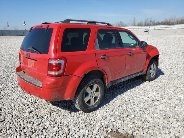 1FMCU03G19KA86104 - 2009 FORD ESCAPE XLT RED photo 3