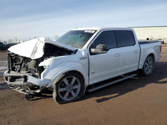 1FTEW1EG6FFB51480 - 2015 FORD F150 SUPERCREW WHITE photo 1