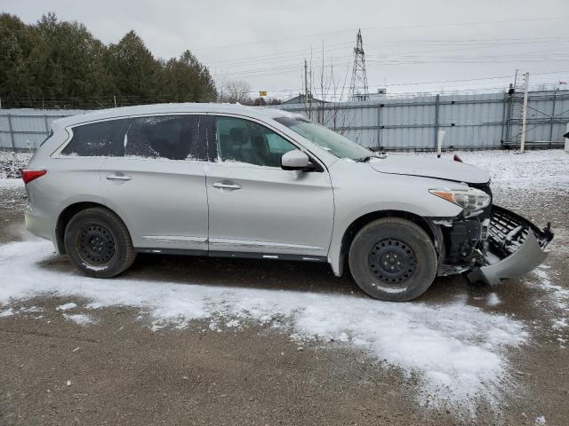 5N1AL0MM5DC336980 - 2013 INFINITI JX35 SILVER photo 4