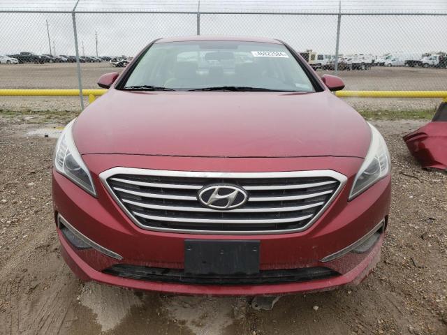 5NPE24AF4FH207707 - 2015 HYUNDAI SONATA SE BURGUNDY photo 5