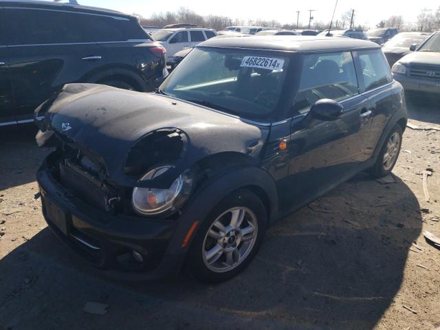 WMWSU3C56CT369631 - 2012 MINI COOPER BLACK photo 1