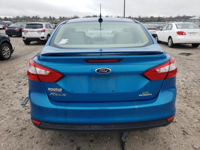 1FADP3F28DL353779 - 2013 FORD FOCUS SE TURQUOISE photo 6