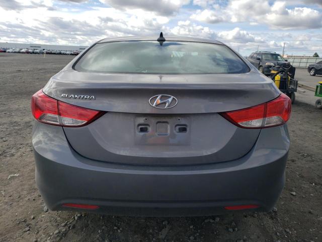 5NPDH4AE8BH060481 - 2011 HYUNDAI ELANTRA GLS GRAY photo 6