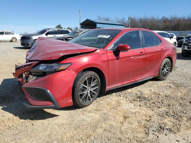 4T1G11AK6RU265346 - 2024 TOYOTA CAMRY SE NIGHT SHADE RED photo 1
