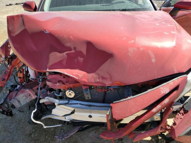 4T1G11AK6RU265346 - 2024 TOYOTA CAMRY SE NIGHT SHADE RED photo 11