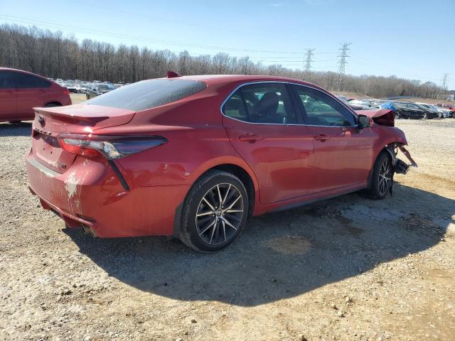 4T1G11AK6RU265346 - 2024 TOYOTA CAMRY SE NIGHT SHADE RED photo 3