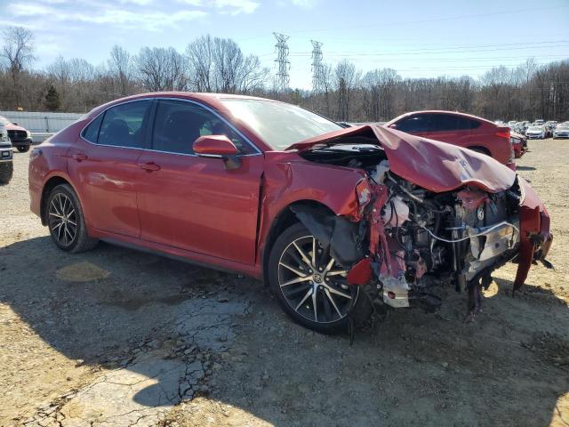 4T1G11AK6RU265346 - 2024 TOYOTA CAMRY SE NIGHT SHADE RED photo 4