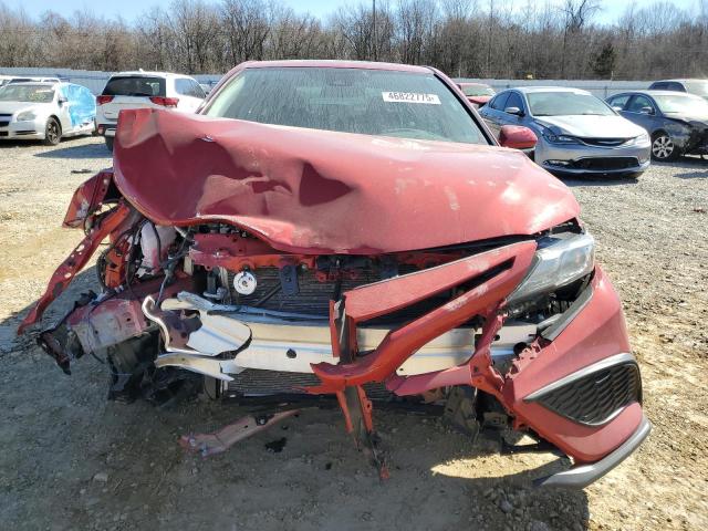 4T1G11AK6RU265346 - 2024 TOYOTA CAMRY SE NIGHT SHADE RED photo 5