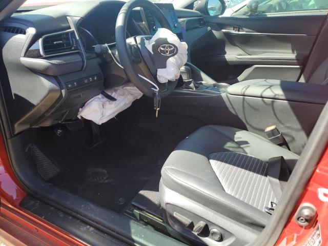 4T1G11AK6RU265346 - 2024 TOYOTA CAMRY SE NIGHT SHADE RED photo 7