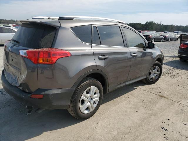 JTMZFREV7D5000942 - 2013 TOYOTA RAV4 LE GRAY photo 3