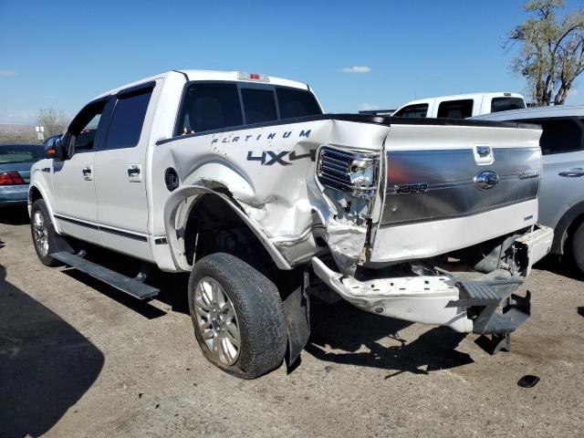 1FTFW1ET1BFC35072 - 2011 FORD F150 SUPERCREW WHITE photo 2