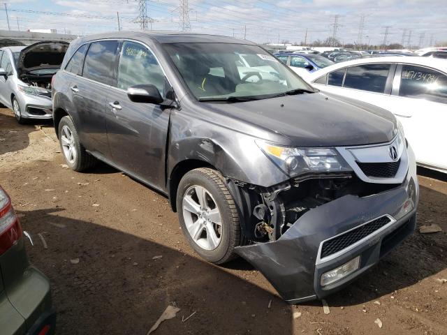 2HNYD2H63BH508032 - 2011 ACURA MDX TECHNOLOGY CHARCOAL photo 4