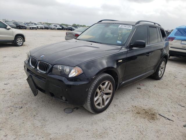 WBXPA93416WD29039 - 2006 BMW X3 3.0I BLACK photo 2