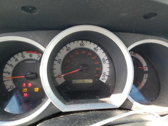 5TFTU4GN0EX056321 - 2014 TOYOTA TACOMA PRERUNNER ACCESS CAB SILVER photo 9