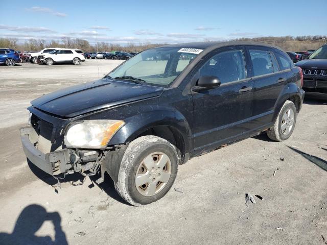 1B3HB28C87D198175 - 2007 DODGE CALIBER BLACK photo 1