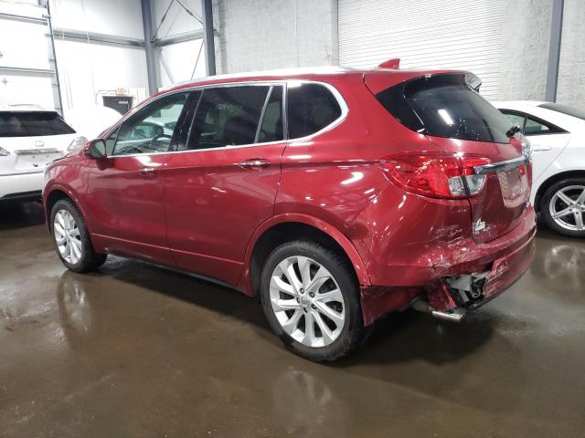 LRBFXESX9HD161740 - 2017 BUICK ENVISION PREMIUM RED photo 2