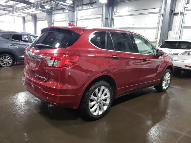 LRBFXESX9HD161740 - 2017 BUICK ENVISION PREMIUM RED photo 3