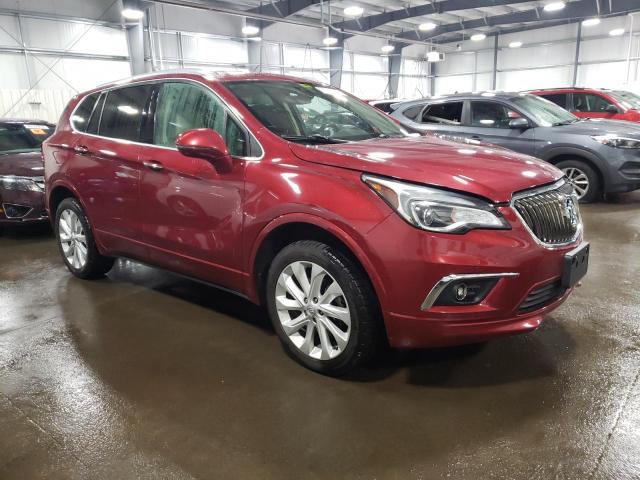 LRBFXESX9HD161740 - 2017 BUICK ENVISION PREMIUM RED photo 4