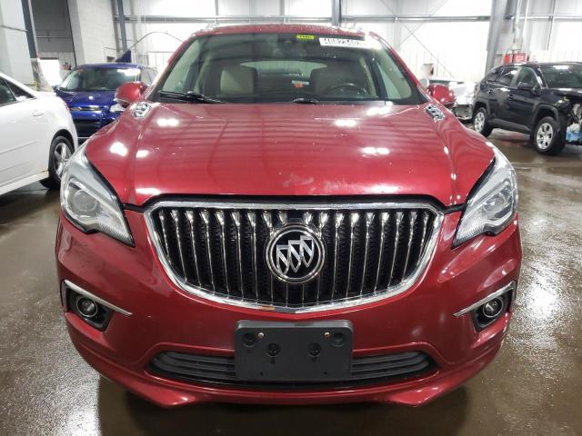 LRBFXESX9HD161740 - 2017 BUICK ENVISION PREMIUM RED photo 5