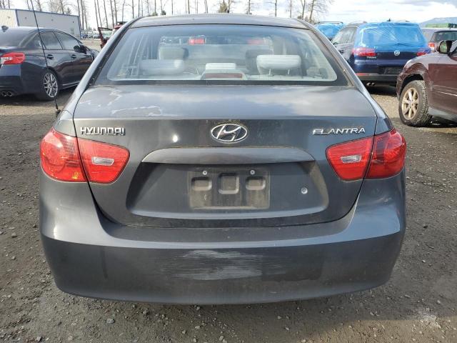 KMHDU46D37U093344 - 2007 HYUNDAI ELANTRA GLS GRAY photo 6