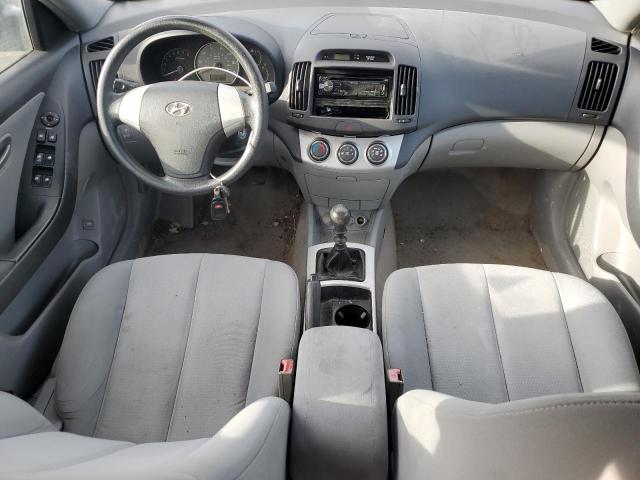 KMHDU46D37U093344 - 2007 HYUNDAI ELANTRA GLS GRAY photo 8