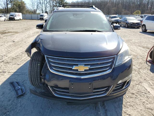 1GNKRJKDXFJ348791 - 2015 CHEVROLET TRAVERSE LTZ BLUE photo 5