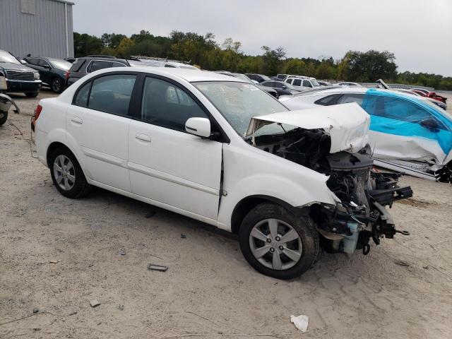 KNADH4A38A6675732 - 2010 KIA RIO LX WHITE photo 4