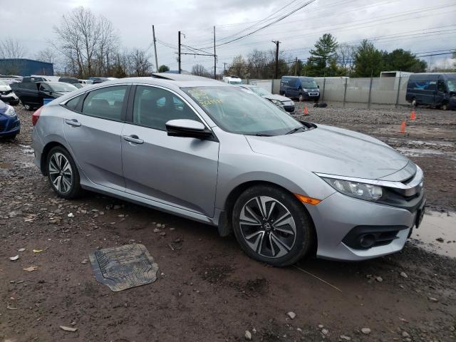 2HGFC1F35HH651450 - 2017 HONDA CIVIC EX SILVER photo 4