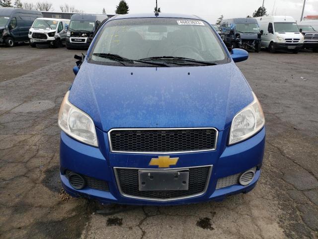 KL1TD6DE8AB101228 - 2010 CHEVROLET AVEO LS 蓝色 照片 5