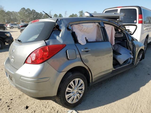 3N1BC1CP0CK813627 - 2012 NISSAN VERSA S GRAY photo 3