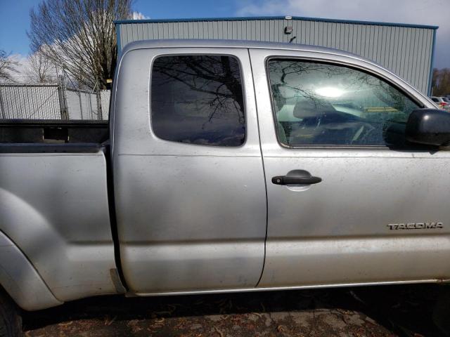 5TETU62NX8Z592547 - 2008 TOYOTA TACOMA PRERUNNER ACCESS CAB SILVER photo 10